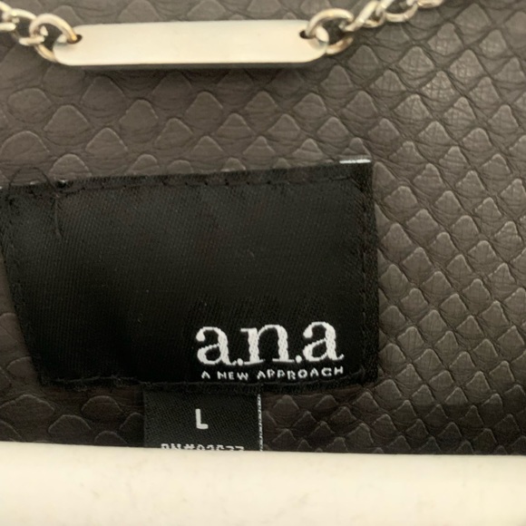 Faux Leather Coat by a.n.a - Picture 6 of 8